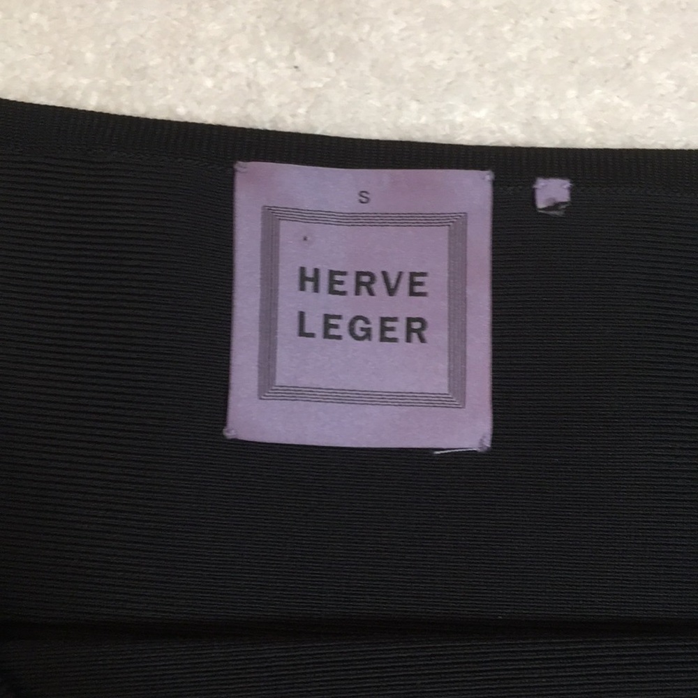 Herve Leger black bandage bodycon skirt - Picture 5 of 11